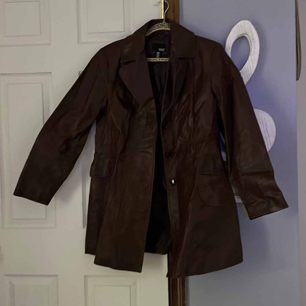 Leather jacket